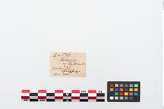 Etikett zu Schleifstein (NHMW-PRAE-024576)